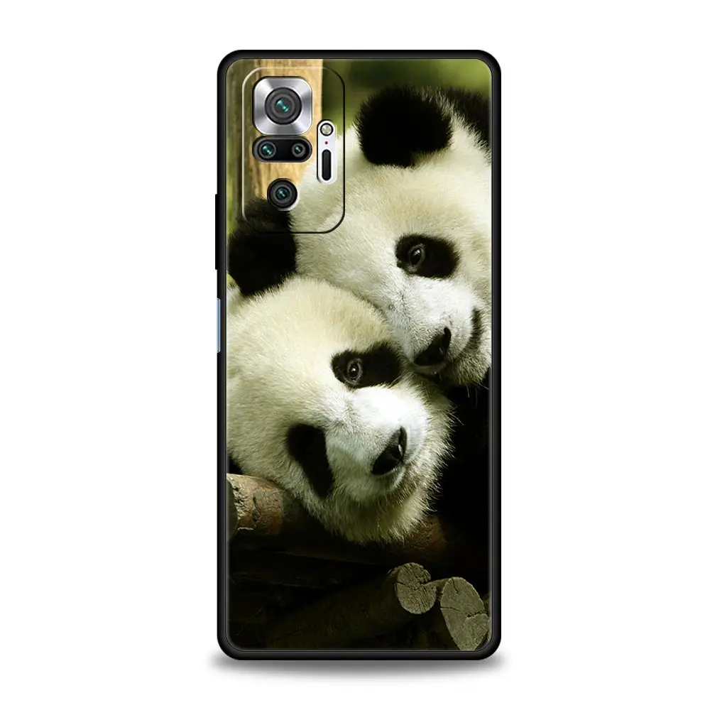 Чехол для телефона Xiaomi Redmi Note 14 13 12 5G 11 10 Pro Plus 4G 9S 9 14C 13C 12C 10C 9C 9A Cover animados de gato conejo oso