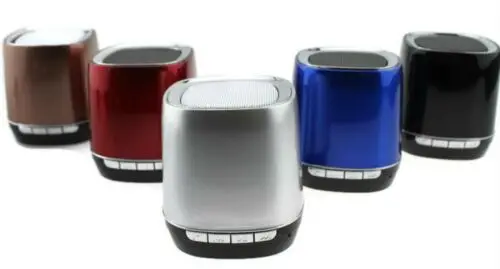 

Portable Bluetooth Speaker Oval Top FM Mini Wireless Speaker UK FAST DISPATCH