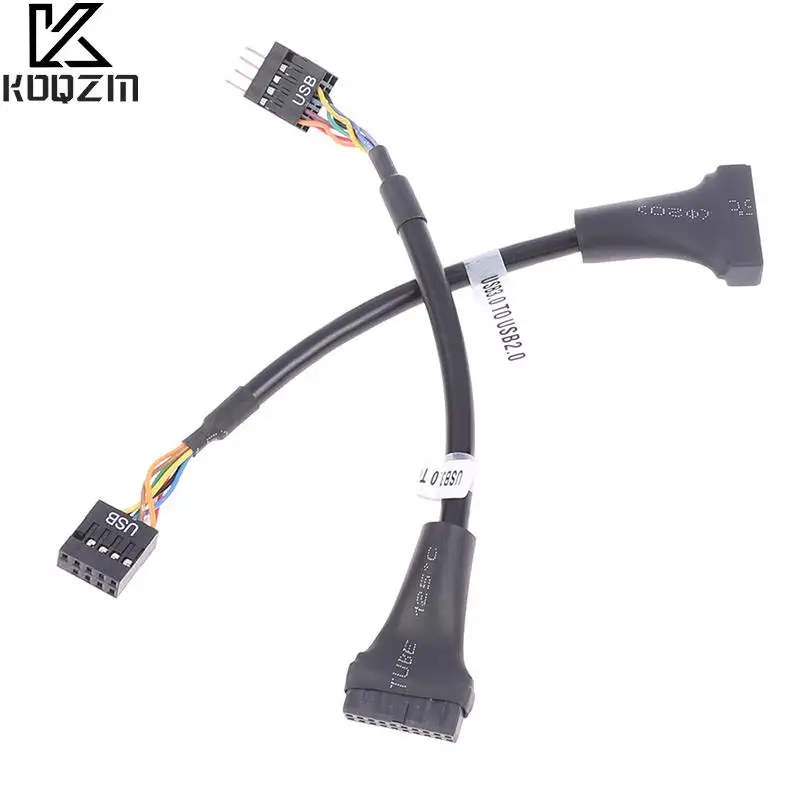 

Адаптер USB 2,0 9-контактный к USB 3,0 20-контактный, материнская плата USB 3,0 20-контактный разъем к USB 2,0 9-контактному Мостовому кабелю