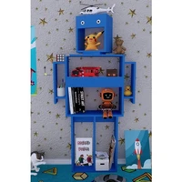 blue robot bookshelf child bookshelf design bookshelf for different bookcase