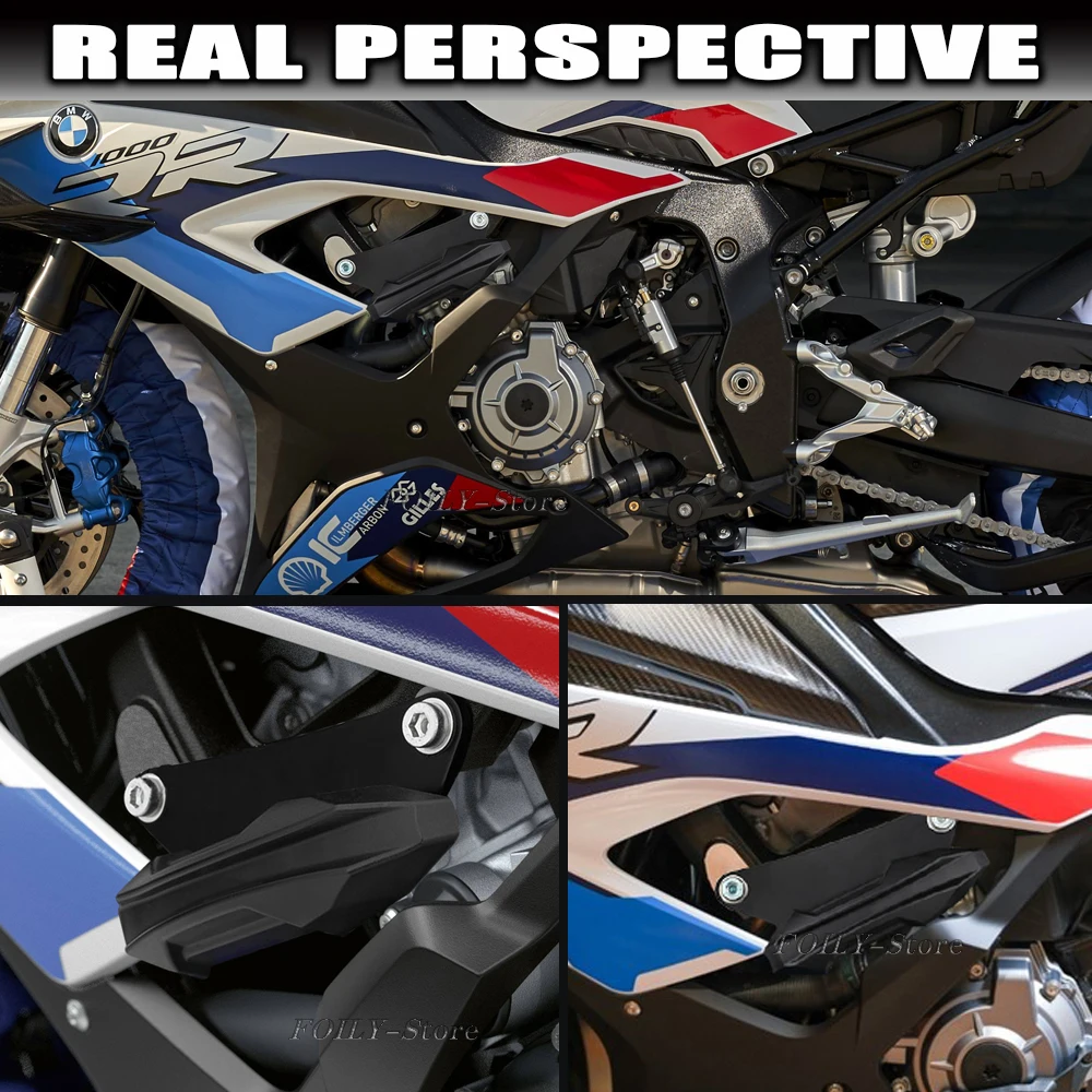 Слайдеры рамы мотоцикла для BMW S1000RR M1000RR M S 1000 RR 2019-2022 защита от падения клей набор