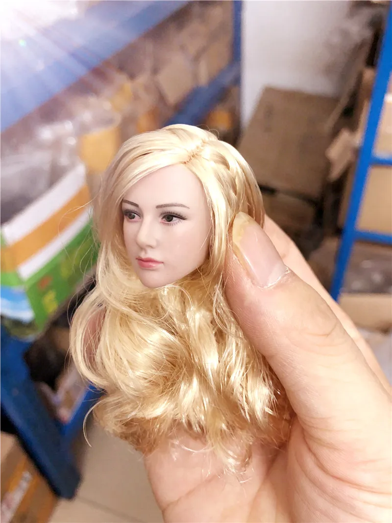 TBLeague PL2019-149 1/6 Tariah Silver Valkyrie Blond с длинными волосами голова лепка резьбы для 12 дюймов