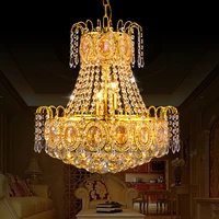 european golden k9 crystal chandeliers american luxurious crystal chandelier lights fixture dining living room indoor lighting