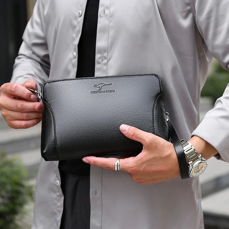 

Новая мужская сумка большая вместимость деловая Повседневная многофункциональная маленькая сумка на одно плечо сумка-мессенджер