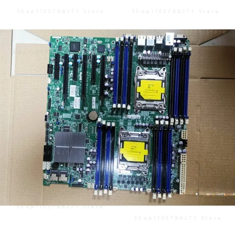Фото Серверная плата X9DR3-F Dual X79 2011 C606 для использования памяти E5 V2 REG DDR3 №2