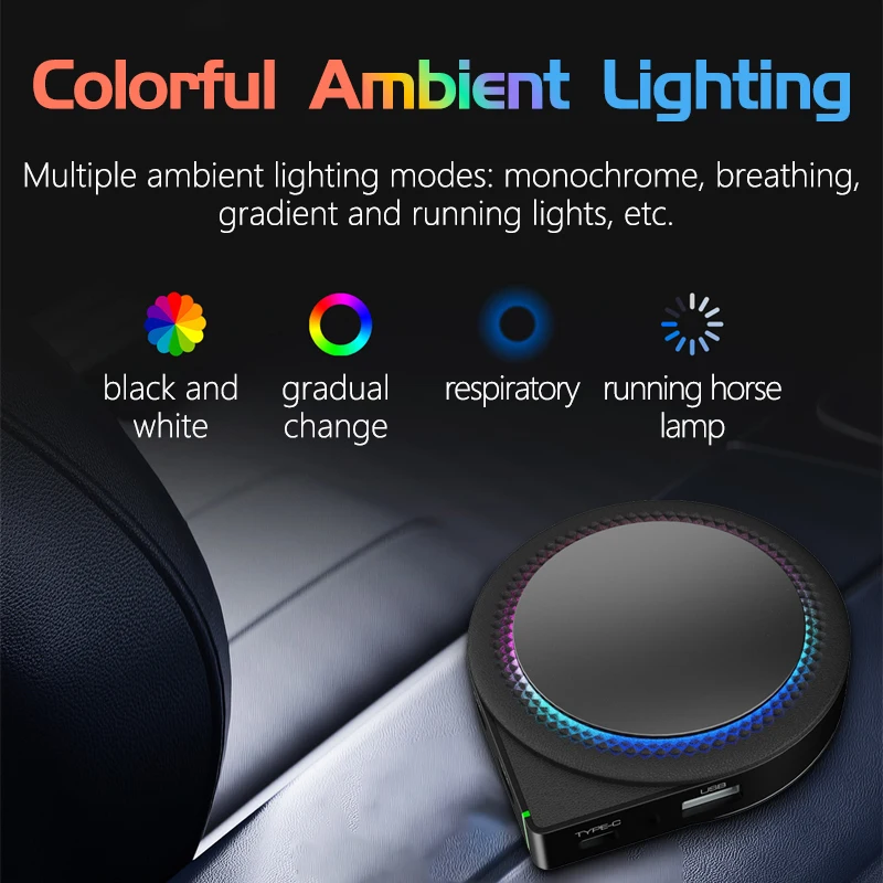 Универсальный беспроводной USB-адаптер 3-в-1 CarPlay Android Auto AI Smart Box с Wi-Fi для YouTube, Netflix, TikTok, Honda Plug GT6 Pro (art.: 3920dbded5d1e) - 3920dbded5d1e