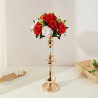 peandim flower vases home gold flower stands metal road lead wedding centerpieces flowers rack for event party decoration