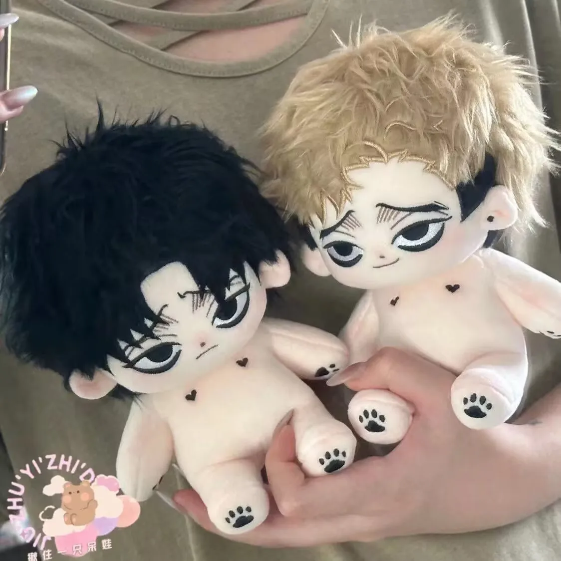 

Плюшевая кукла для косплея из аниме «без атрибутов», милая хлопковая нарядная одежда для косплея, плюшевая подушка, подарок на Рождество, 20 см