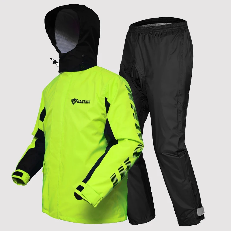 Waterproof Travel Pants Raincoat Set Plastic Travel Hiking Outdoor Men Raincoat Survival Thick Impermeabile Pioggia Rain Gear
