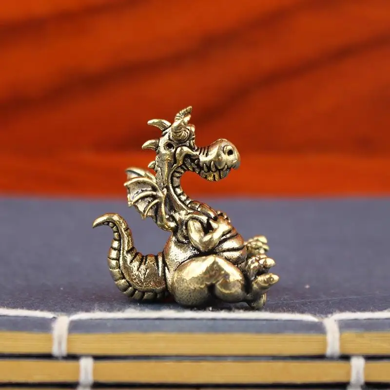 

Фэншуй китайский летающий дракон статуя статуэтки винтажные латунные декоративные фигурки счастливых животных украшения дома ремесла