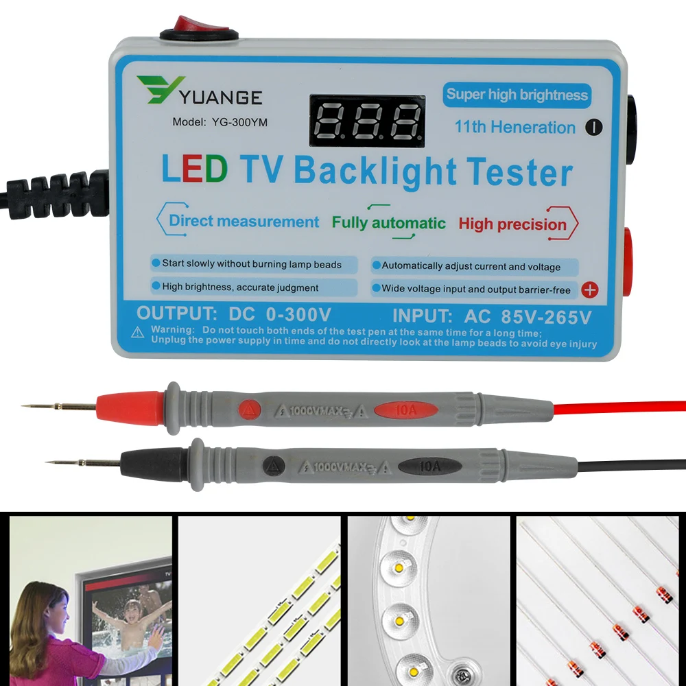 

Измерительные приборы, светодиодные ленты, инструмент для тестирования светодиодных ламп и подсветки телевизора, измеритель, инструмент д...