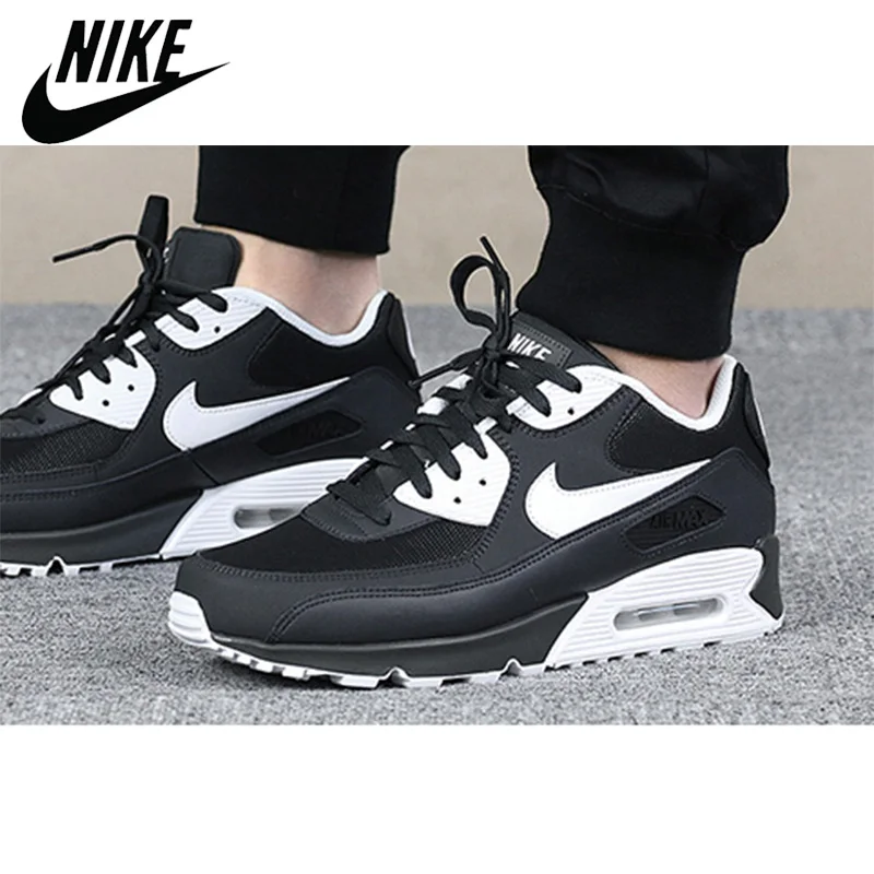 

Классические мужские кроссовки NIKE AIR MAX 90, оригинальные удобные спортивные уличные женские кроссовки, спортивная Дизайнерская обувь