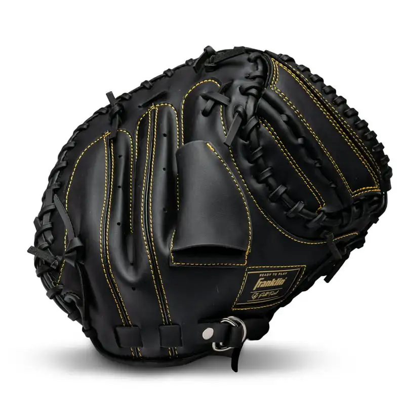 

Baseball Catcher's Mitt - Field Master Youth Baseball + Softball Glove - Righty Catcher Mitt - Right Hand Throw - 31.5" Half-Mo