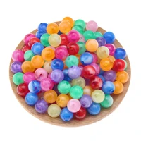 50 300pcs 6810mm matting acrylic round beads loose spacer ball for jewelry making diy handmade accessories clothing decoration