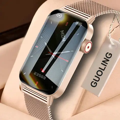 Новые роскошные часы, Модные Смарт-часы, женские часы с фитнес-трекером и пульсометром, спортивные Смарт-часы для женщин Xiaomi Huawei