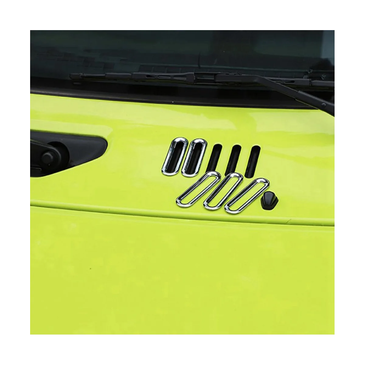

5 Piece Set Suitable for Suzuki Jimny 2019-2020 Style in and Out Wind Ring Air Intake Sticker Decoration Accessories