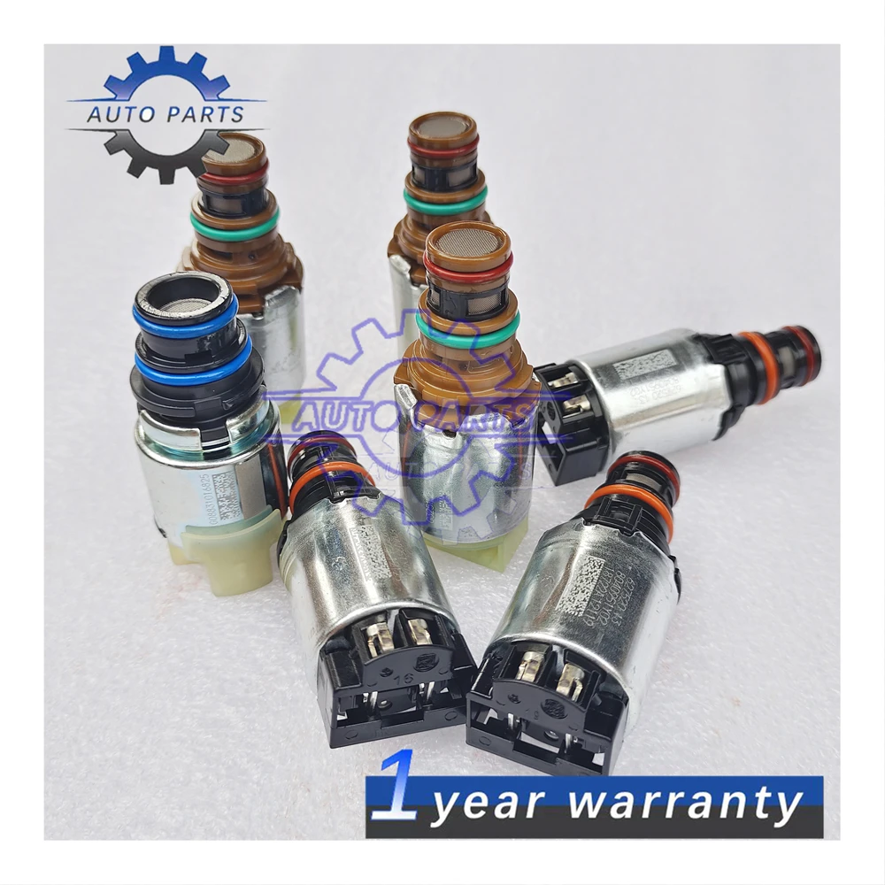 100% новый 7-компонентный комплект электромагнитных клапанов трансмиссии первого