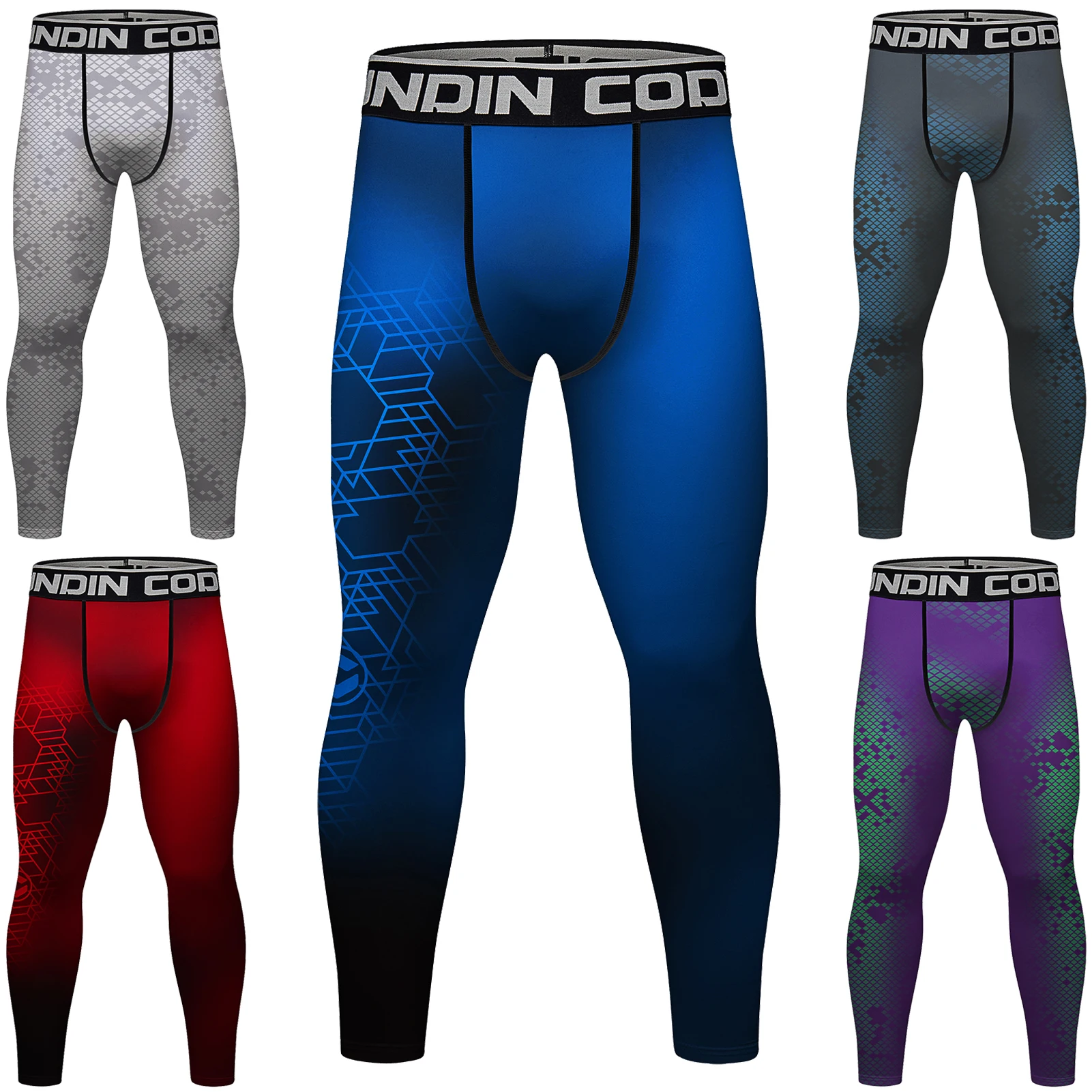 Мужские компрессионные брюки для тренировок ММА бокса колготки Bjj Rashguard леггинсы