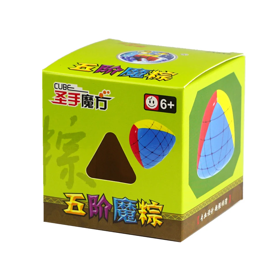 Shengshou 5x5x5 Mastermorphix Speed Cube Мини-куб-головоломка Пластиковый материал Волшебный куб