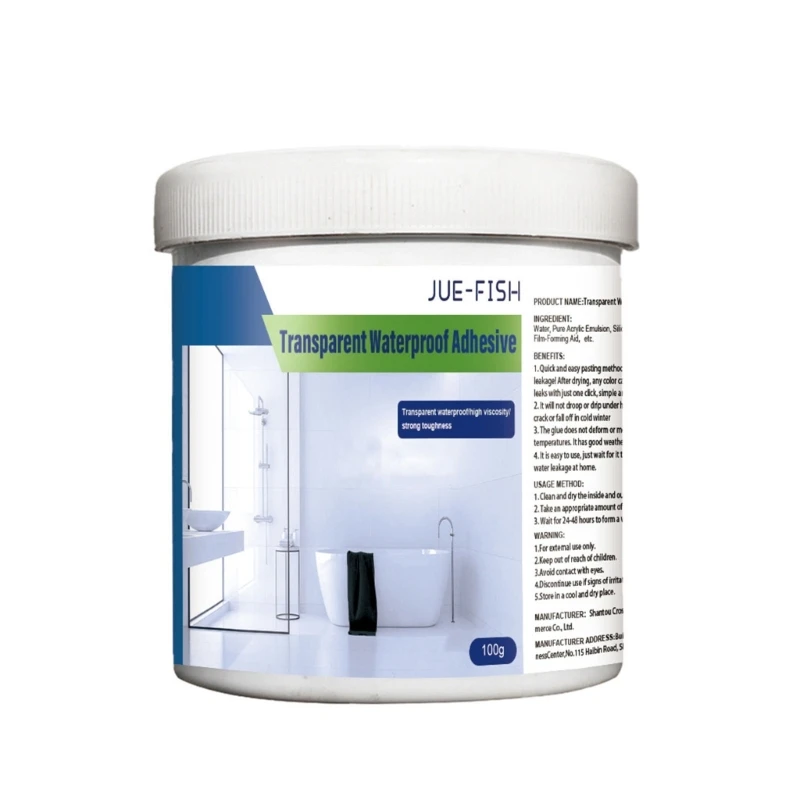 

Профессиональные прозрачные водостойкие клейкие клеи для гидроизоляции обеспечивают герметичность крыш, балконов и ванных комнат