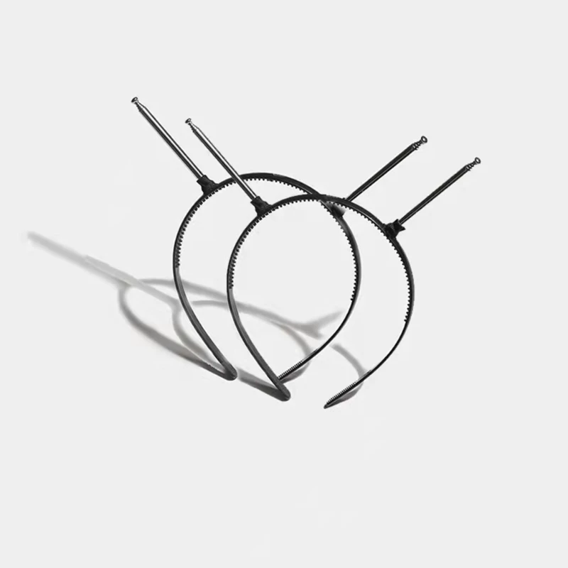 

Cosplay Alien Headband Scalable Antenna Shape Hair Hoop Rave Party Headpiece Hairband Party Cosplay Costume Props Unisex