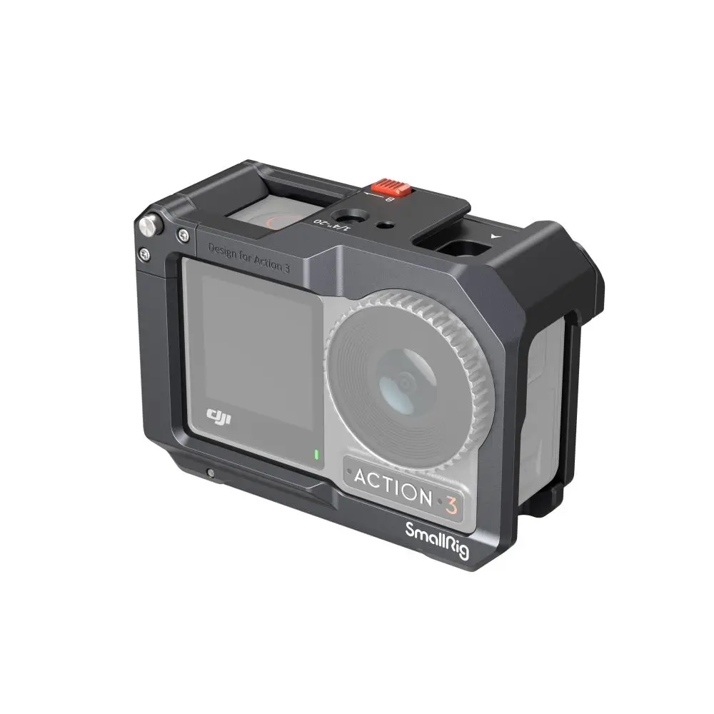 

SmallRig Original Osmo Action3 Camera Cage for DJI Osmo Action 3 Camera Cage Magnetic quick-release mounts 4119