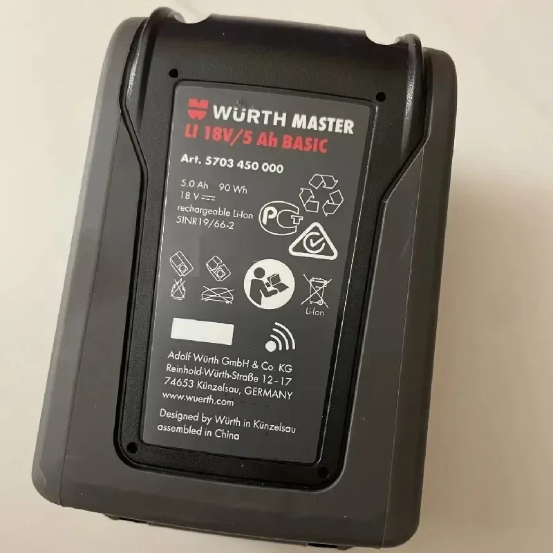 Аккумулятор для электроинструмента WURTH 18V ASS18BL ASS18COMP ABH18COMPACT ABS18COMPACT ABS18BASIC