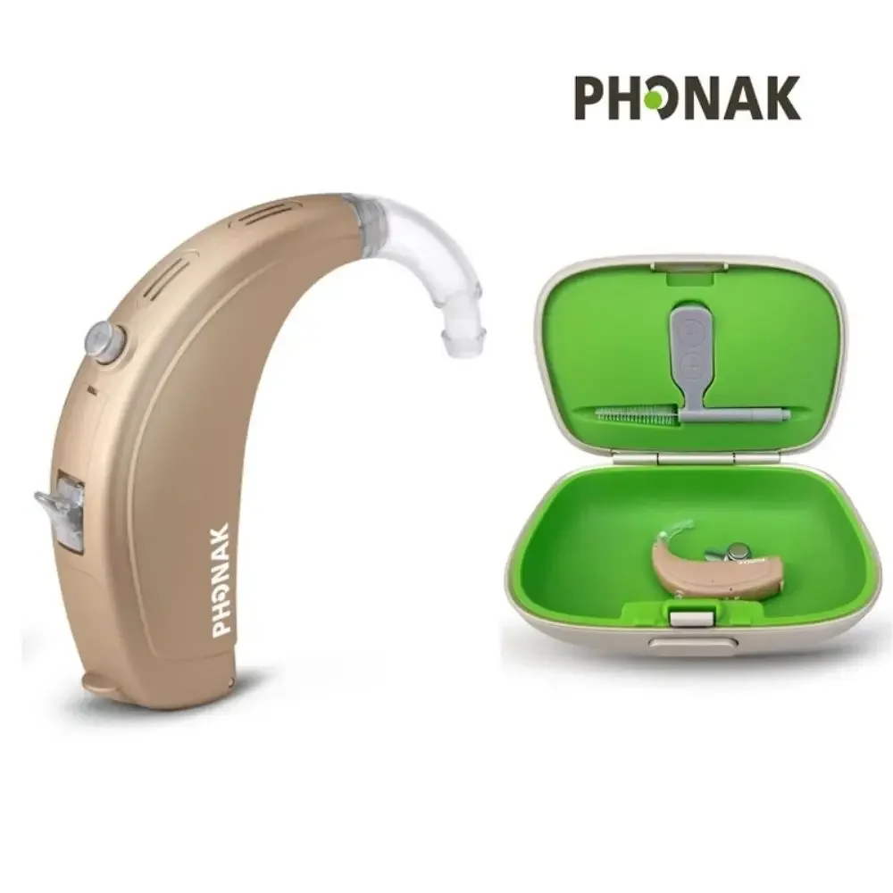 12-канальный цифровой слуховой аппарат Phonak Baseo Q15 UP программируемый двойной
