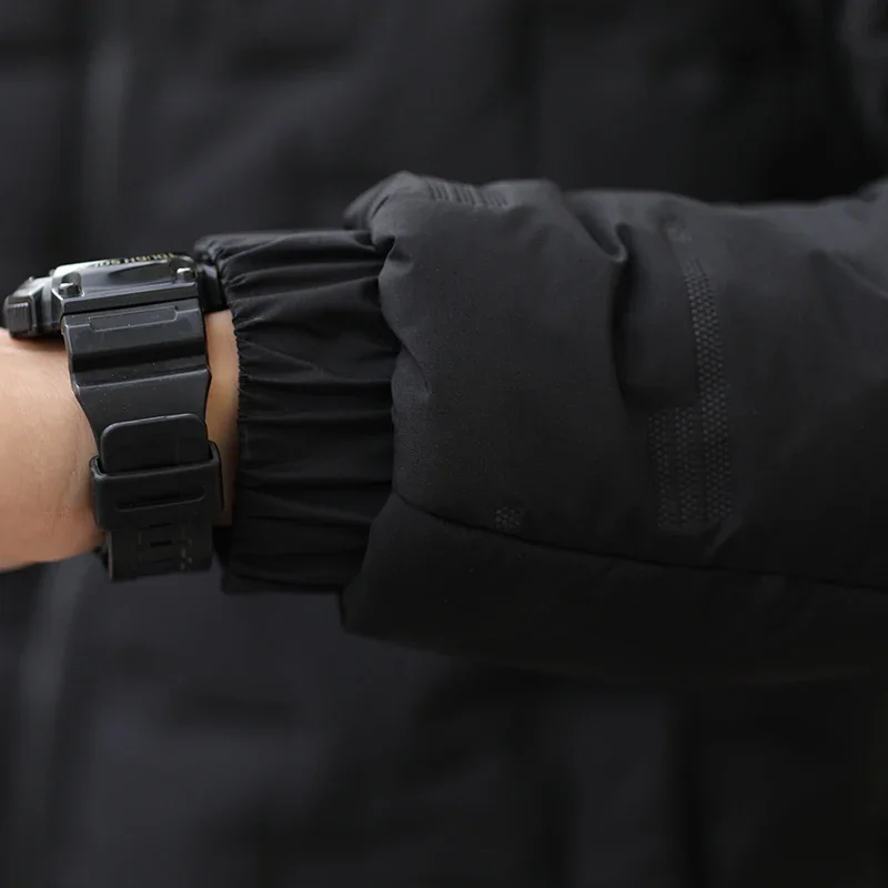 Мужская теплая куртка зимняя парка хлопковое пальто толстый пуховик короткое