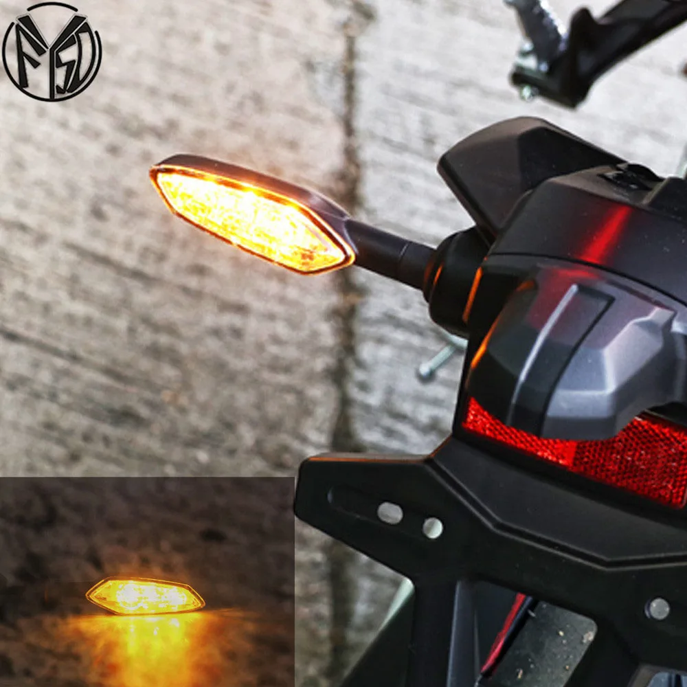 

LED Rear Turn Signal For YAMAHA T-MAX 530 YZF R15 R25 R3 R6 R7 R9 R1 2020-2022 TMAX Motorcycle Indicator Lamp Refraction Light