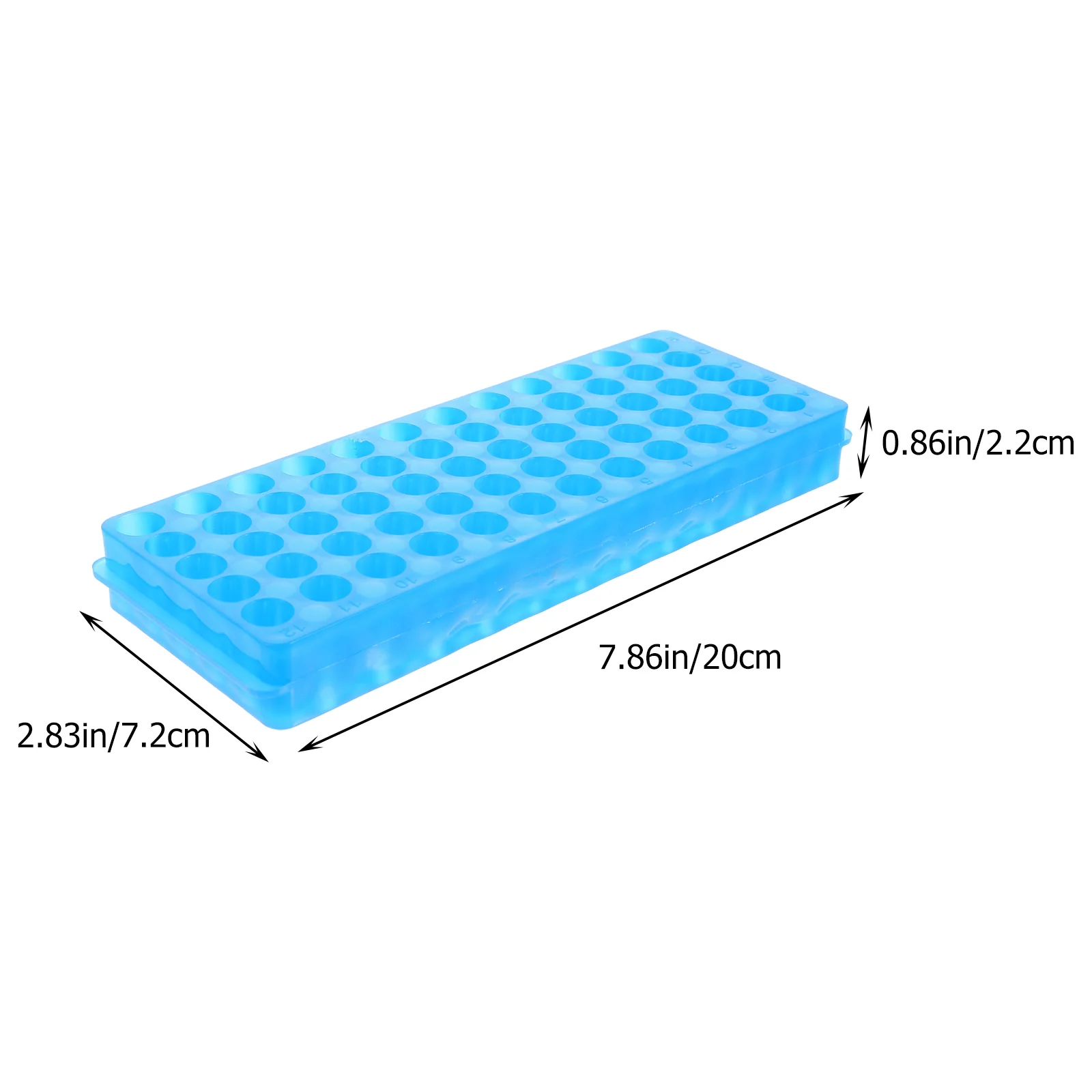 

Plastic Containers Centrifuge Tube Rack Test Storage Organizer Vial Shot Holder Laboratory Tray