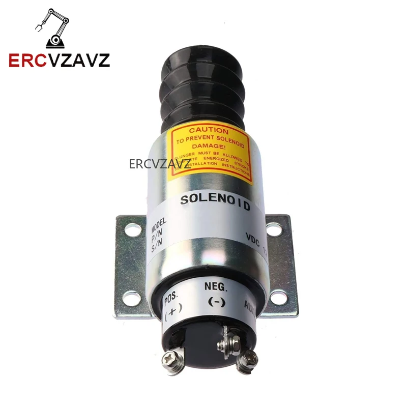 2001-12E6U1B2S1A Соленоидный выключатель пламени 12 В для дизельного двигателя Woodward