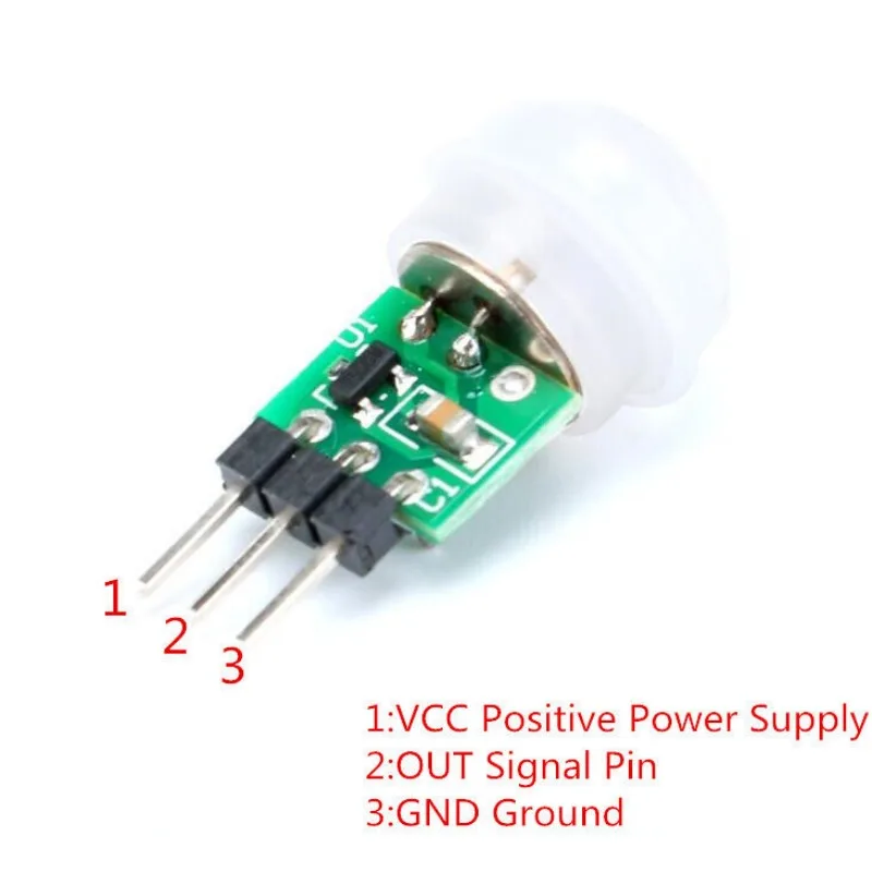 

Micro IR Pyroelectric Infrared PIR Motion Human Sensor Automatic Detector Module