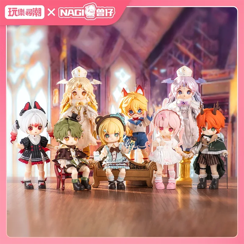 Фото NAGI Beast Cub Illusion Record Series слепая коробка Guess сумка оригинальные игрушки куклы милые аниме фигурки украшения подарок №3