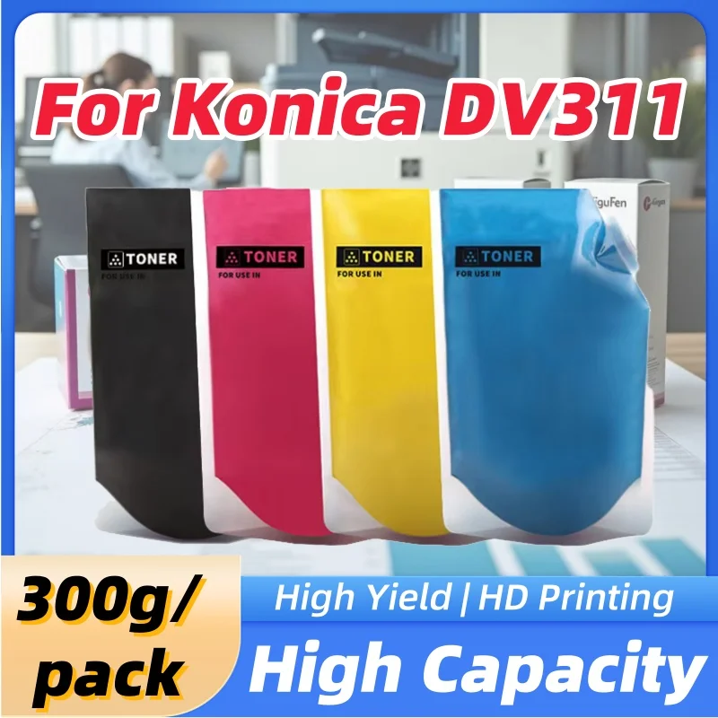 Фото 300 г/шт. тонер-порошок, совместимый с принтером Konica Minolta Bizhub C220 C280 C360 C452 C552 C652 7722 7728 №1