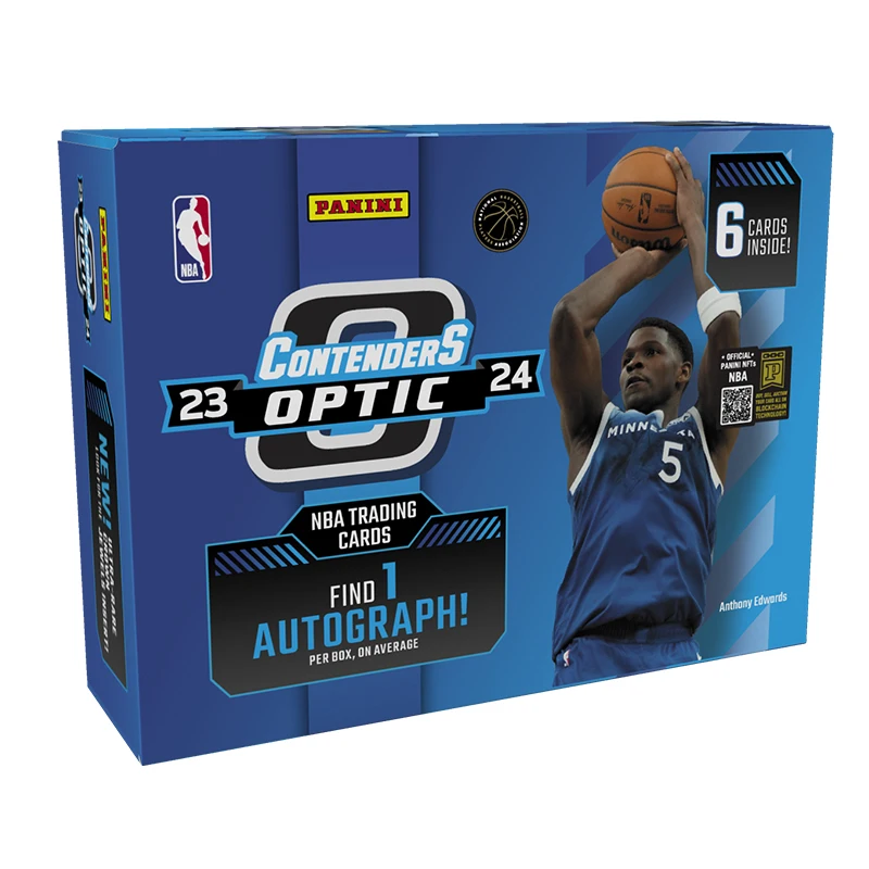 Panini 2023-24 Contenders Optic Nba Trading Card Box (Hobby) Карри Дончич Яннис Antetokounmpo Карта для коллекции