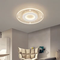 simple led fixture ceiling lamp indoor home decor nordic living room led lustre decorative house dining room hallway corridor