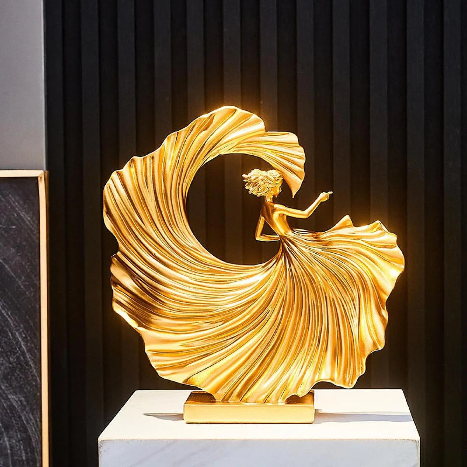 Танцевальная статуя современное настольное украшение для стола центральный