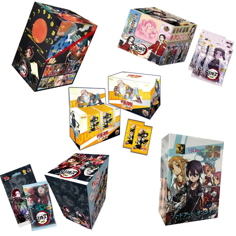 

New Original Demon Slayer Cards SSP Card Diamond Rare Card Tanjirou Kamado Nezuko Character Collection Card Playing Card Toy