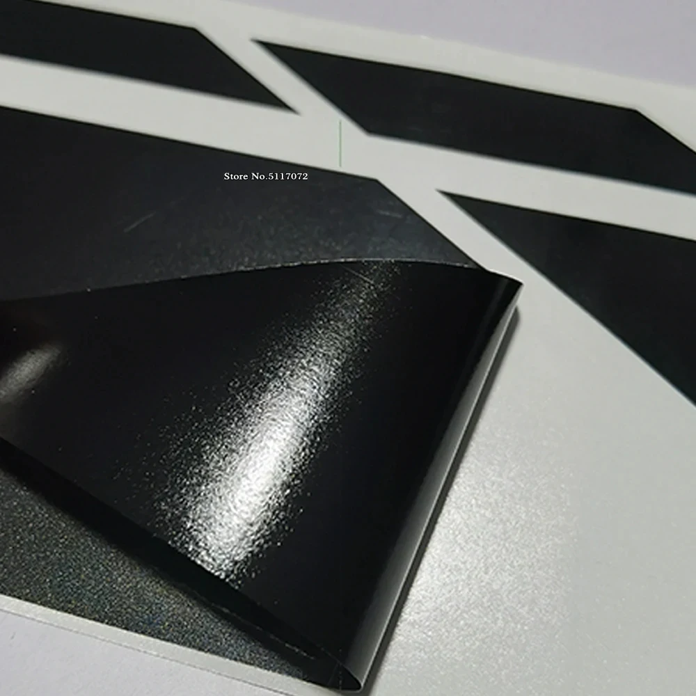 2 шт. наклейки на дверь и боковые полосы графика тела Виниловая наклейка для MINI