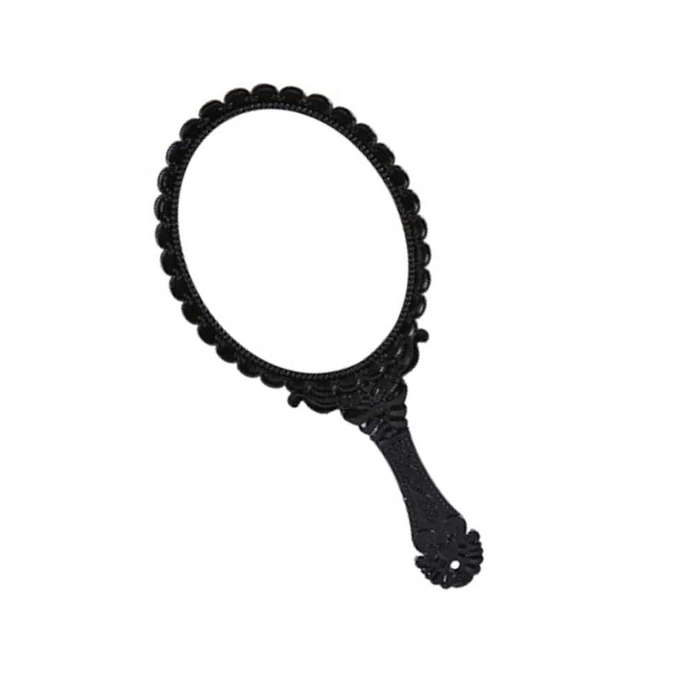 

Mirror Hand Mirrors Held Handheld Handle Pattern Makeupsmall Uniquemermaid