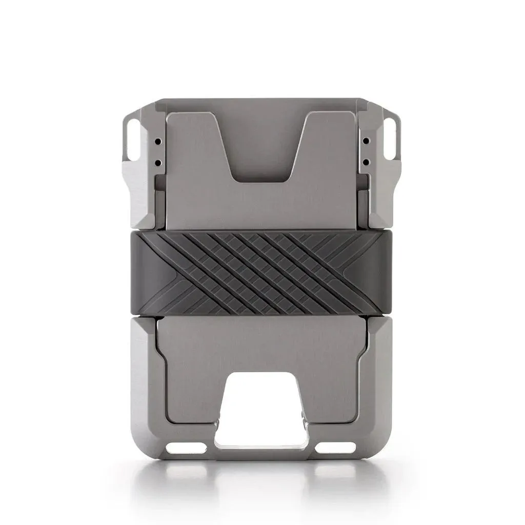 2023 Brand New Slide Card Holder Rail Wallet Cash Organizer RFID Blocking Made by Anodized Aluminum