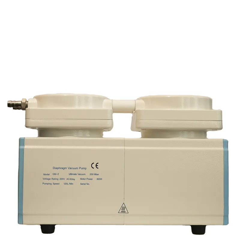 Настольный безмасляный диафрагменный вакуумный насос для лабораторий и