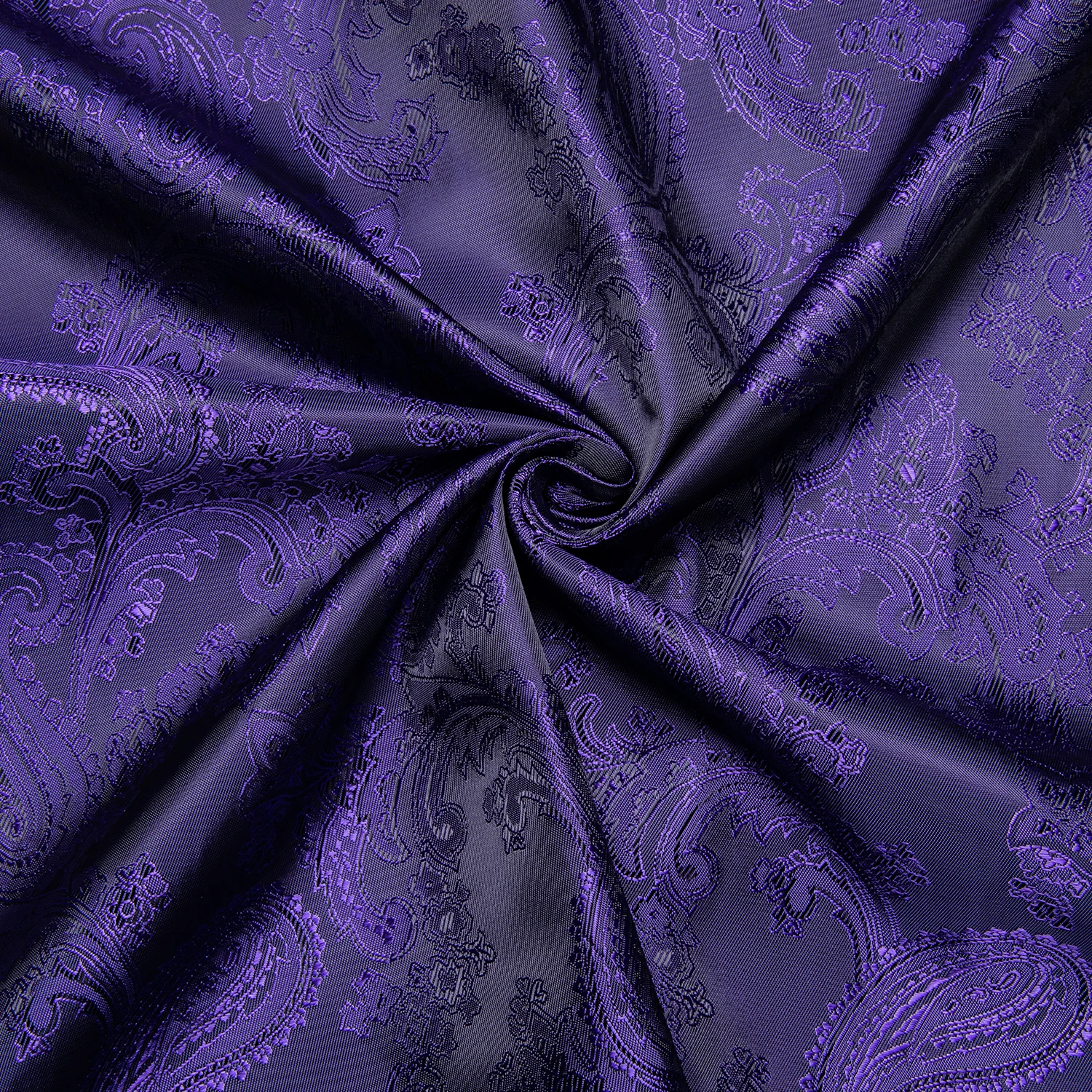 New Arrival Men's Thin Shirts Silk Long Sleeve Summer Spring Paisley Plum Purple Business Turn-down Collar Shirt Male Blouses
