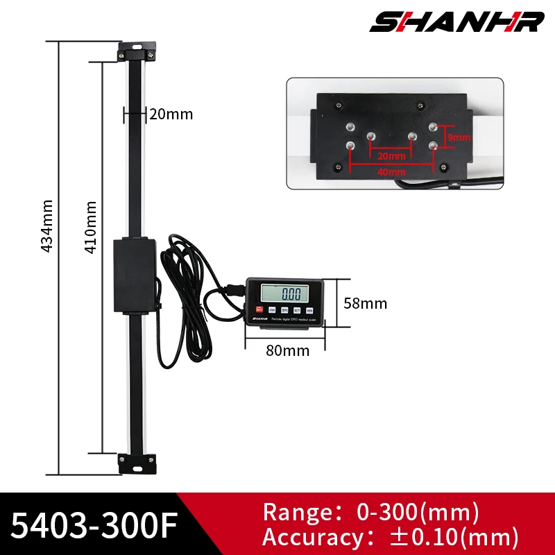 

SHANHR Цифровой линейный считыватель 0-150 мм