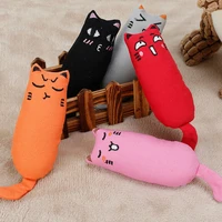 rustle sound catnip1pcrtoy cats products for pets cute cat toys for kitten teeth grinding cat plush thumb pillow pet accessories