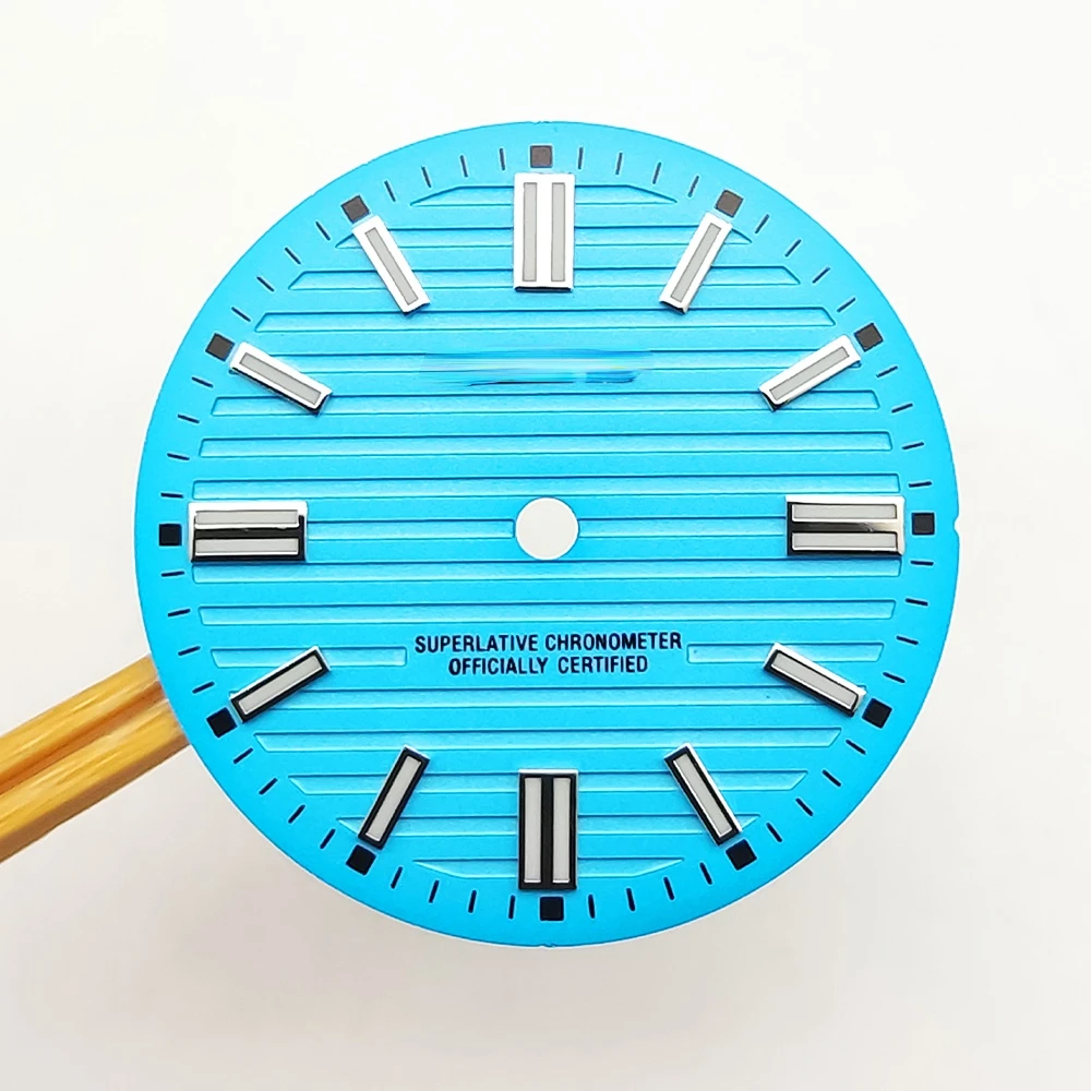 S 28.5mm Watch Dial Luminous Nail Dial Fit Japan NH35 NH36 4R 7S Automatic Movement Men Watch Accessories