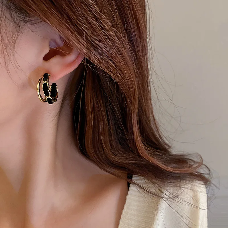 

Серьги из серебра 925 пробы с геометрической вставкой