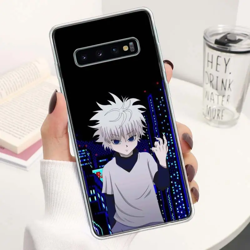 Чехол Hunter X Killua для телефона Samsung Galaxy S23 S22 S21 S20 Ultra FE S10 Plus S10E S9 S8 + S7 Edge Lite мягкий чехол