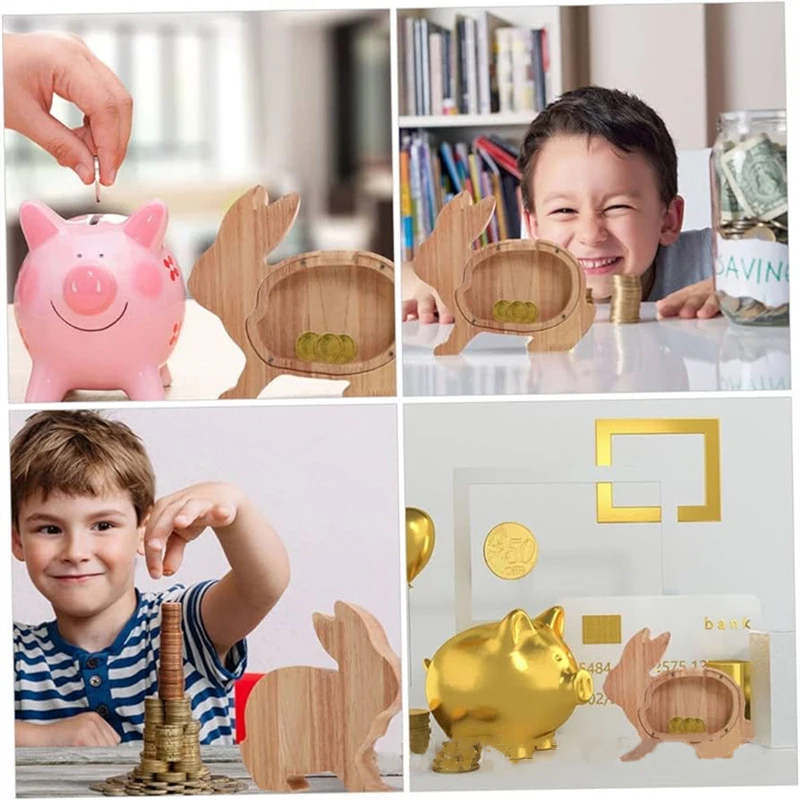 Детская деревянная модель в виде животного копилка головоломка игрушки динозавр